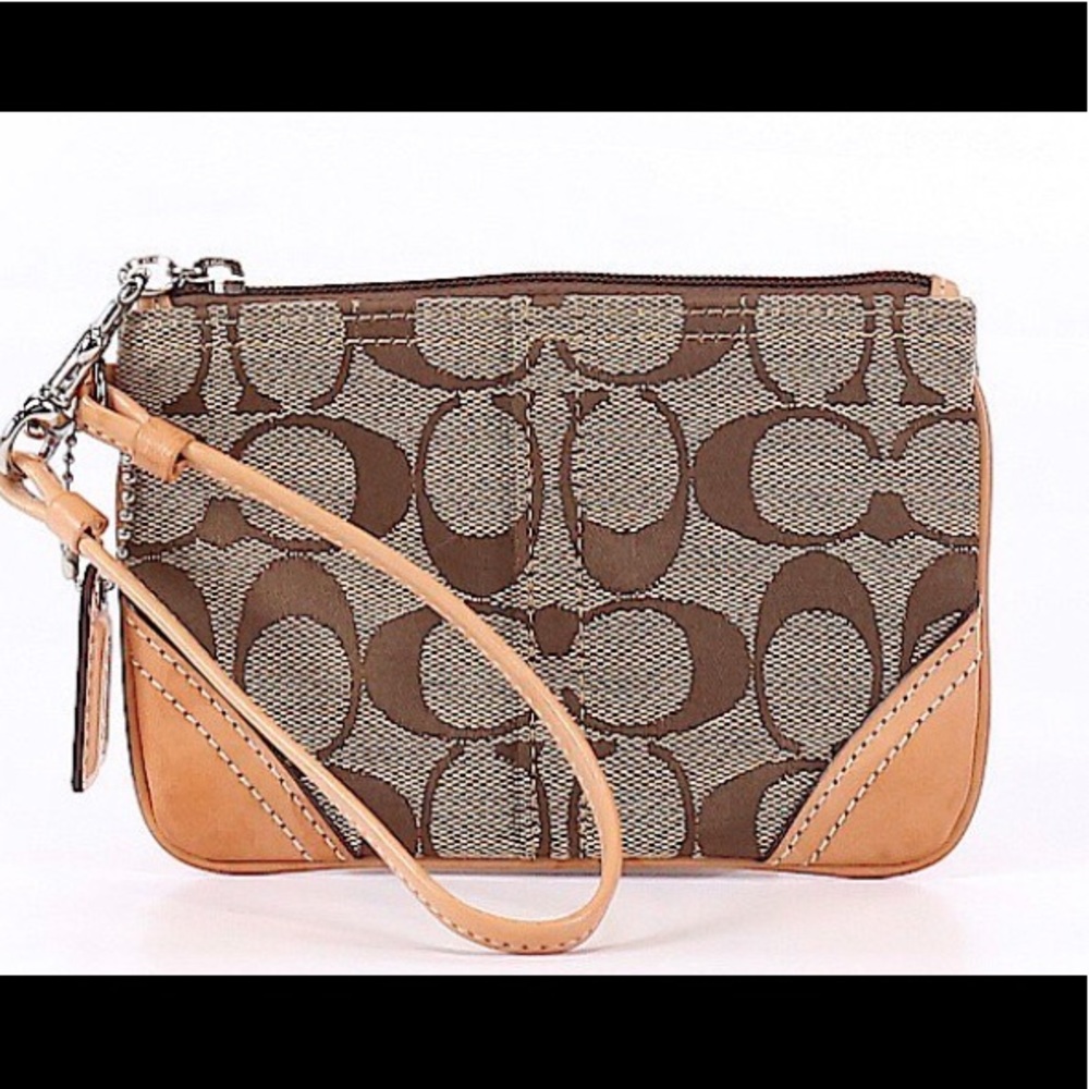Coach wristlet